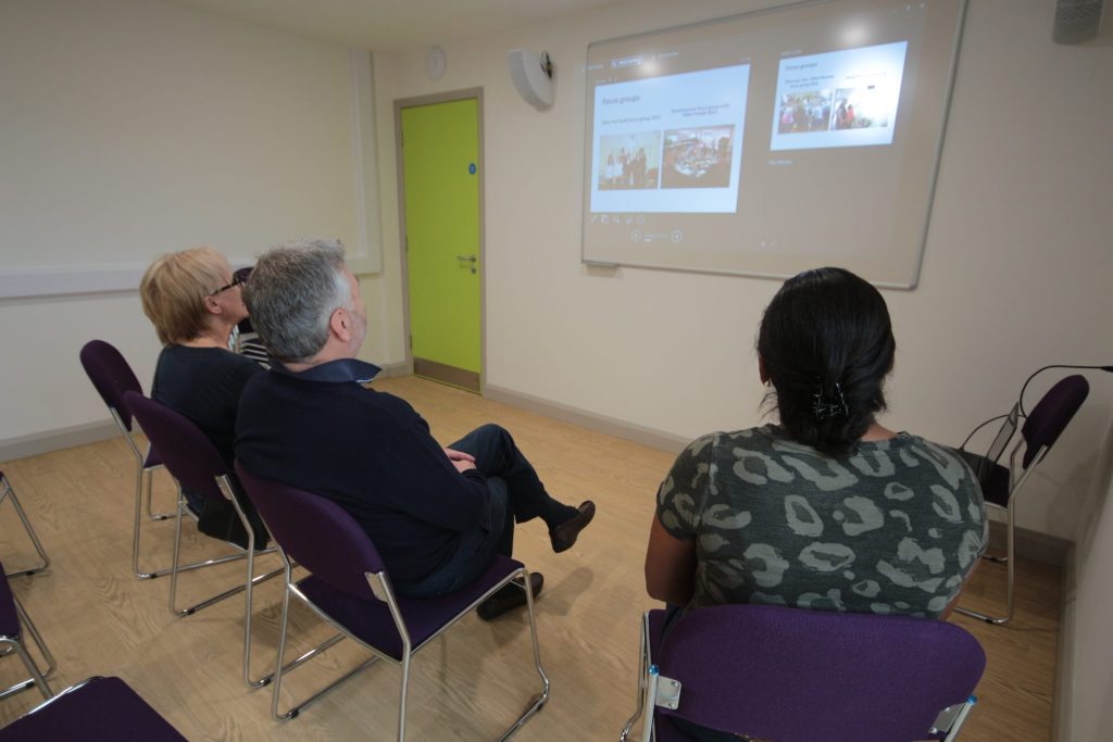 Presentation in the Community Room